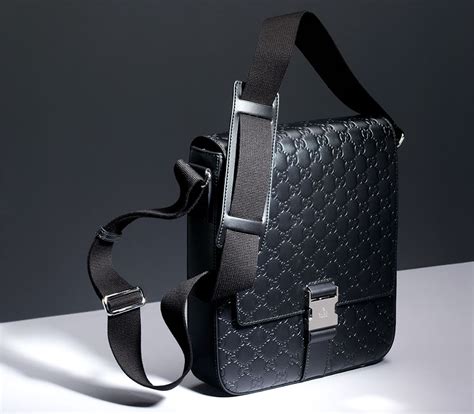 gucci sling bag black|gucci bag women black.